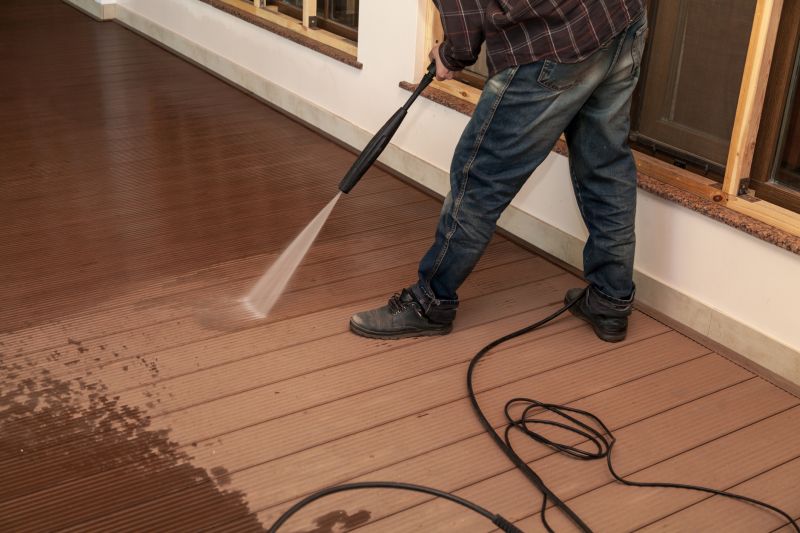 Deck Pressure Washing