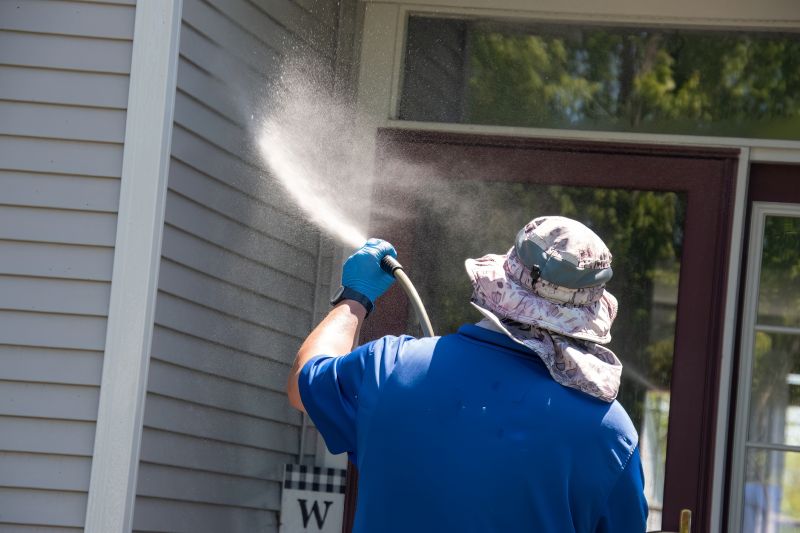House Exterior Cleaning detail